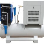 Rear elevation of the Pneumatix PM10300VSD Total Air Station